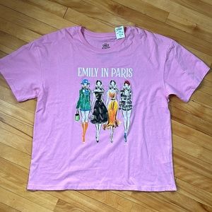 Netflix Pink Tshirt Emily in Paris